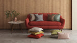 Load image into Gallery viewer, Albany Red Woven Cushion