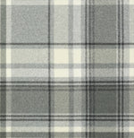 Load image into Gallery viewer, Heritage Charcoal Grey Tartan Throws & Runners