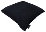 Load image into Gallery viewer, Matt Black Velvet Modern Look Plain Cushion