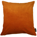 Load image into Gallery viewer, Matt Burnt Orange Velvet Modern Look Plain Cushion