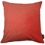 Load image into Gallery viewer, Matt Coral Pink Velvet Modern Look Plain Cushion
