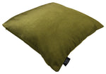 Load image into Gallery viewer, Matt Lime Green Velvet Modern Look Plain Cushion