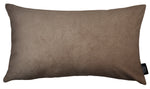 Load image into Gallery viewer, Matt Mocha Velvet Modern Look Plain Cushion
