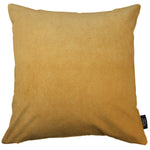 Load image into Gallery viewer, Matt Ochre Yellow Velvet Modern Look Plain Cushion