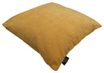 Load image into Gallery viewer, Matt Ochre Yellow Velvet Modern Look Plain Cushion