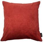 Load image into Gallery viewer, Matt Rust Red Velvet Modern Look Plain Cushion