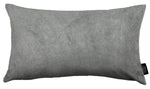 Load image into Gallery viewer, Matt Silver Grey Velvet Modern Look Plain Cushion
