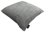 Load image into Gallery viewer, Matt Silver Grey Velvet Modern Look Plain Cushion