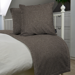 Load image into Gallery viewer, Roma Charcoal Grey Bed Runners