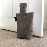Load image into Gallery viewer, Roma Charcoal Grey Doorstop