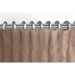 Load image into Gallery viewer, McAlister Textiles Matt Mocha Brown Velvet Curtains Tailored Curtains