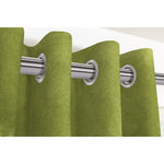 Load image into Gallery viewer, McAlister Textiles Matt Lime Green Velvet Curtains Tailored Curtains 116cm(w) x 182cm(d) (46" x 72")