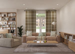 Load image into Gallery viewer, Angus Beige Cream Tartan Curtains