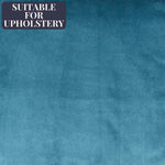 Load image into Gallery viewer, McAlister Textiles Matt Duck Egg Blue Velvet Fabric Fabrics 1 Metre