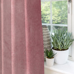 Load image into Gallery viewer, McAlister Textiles Matt Blush Pink Velvet Curtains Tailored Curtains