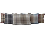 Load image into Gallery viewer, McAlister Textiles Angus Charcoal Grey Tartan Cushion Cushions and Covers
