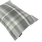 Load image into Gallery viewer, McAlister Textiles Heritage Charcoal Grey Tartan Cushion Cushions and Covers