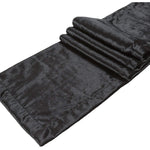 Load image into Gallery viewer, McAlister Textiles Crushed Velvet Black Fabric Fabrics