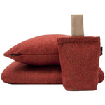 Load image into Gallery viewer, McAlister Textiles Herringbone Red Cushion Cushions and Covers