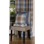 Load image into Gallery viewer, McAlister Textiles Angus Duck Egg Blue Tartan Cushion Cushions and Covers