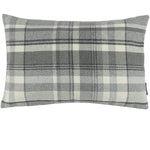Load image into Gallery viewer, McAlister Textiles Heritage Charcoal Grey Tartan Cushion Cushions and Covers Cover Only 50cm x 30cm
