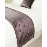 Load image into Gallery viewer, McAlister Textiles Aubergine Purple Crushed Velvet Cushions Cushions and Covers