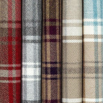 Load image into Gallery viewer, McAlister Textiles Angus Purple + Green Tartan Cushion Cushions and Covers