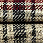 Load image into Gallery viewer, McAlister Textiles Angus Red + White Tartan Cushion Cushions and Covers