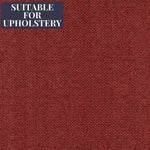 Load image into Gallery viewer, McAlister Textiles Herringbone Red Fabric Fabrics