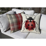 Load image into Gallery viewer, McAlister Textiles Bug's Life Ladybird Cushion Cushions and Covers