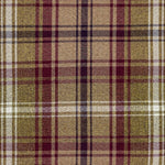 Load image into Gallery viewer, McAlister Textiles Angus Purple + Green Tartan Check Curtain Fabric Fabrics
