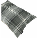 Load image into Gallery viewer, McAlister Textiles Angus Charcoal Grey Tartan Cushion Cushions and Covers