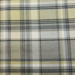 Load image into Gallery viewer, McAlister Textiles Heritage Yellow + Grey Tartan Cushion Cushions and Covers