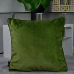Load image into Gallery viewer, McAlister Textiles Matt Fern Green Velvet Cushion Cushions and Covers