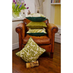 Load image into Gallery viewer, McAlister Textiles Tapestry Maidenhair Fern Green Cushion Cushions and Covers