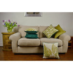 Load image into Gallery viewer, McAlister Textiles Tapestry Mixed Fern Green Cushion Cushions and Covers