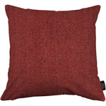 Load image into Gallery viewer, McAlister Textiles Herringbone Red Cushion Cushions and Covers Cover Only 43cm x 43cm