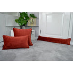 Load image into Gallery viewer, McAlister Textiles Matt Rust Red Orange Velvet Cushion Cushions and Covers