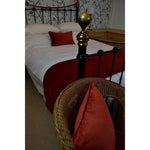 Load image into Gallery viewer, McAlister Textiles Matt Rust Red Orange Velvet Cushion Cushions and Covers