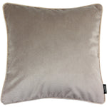 Load image into Gallery viewer, McAlister Textiles Matt Beige Mink Velvet Cushion Cushions and Covers Cover Only 43cm x 43cm