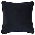 Load image into Gallery viewer, McAlister Textiles Matt Black Velvet Cushion Cushions and Covers Cover Only 43cm x 43cm
