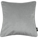 Load image into Gallery viewer, McAlister Textiles Matt Dove Grey Velvet Cushion Cushions and Covers Cover Only 43cm x 43cm