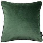 Load image into Gallery viewer, McAlister Textiles Matt Moss Green Velvet Cushion Cushions and Covers Cover Only 43cm x 43cm