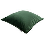 Load image into Gallery viewer, McAlister Textiles Matt Moss Green Velvet Cushion Cushions and Covers