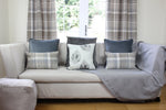 Load image into Gallery viewer, McAlister Textiles Heritage Beige Cream Tartan Curtains Tailored Curtains
