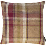 Load image into Gallery viewer, McAlister Textiles Heritage Purple + Green Tartan Cushion Cushions and Covers Cover Only 43cm x 43cm