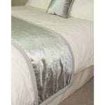 Load image into Gallery viewer, McAlister Textiles Silver Crushed Velvet Cushions Cushions and Covers