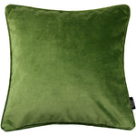 Load image into Gallery viewer, McAlister Textiles Matt Fern Green Velvet Cushion Cushions and Covers Cover Only 43cm x 43cm