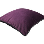Load image into Gallery viewer, McAlister Textiles Matt Aubergine Purple Velvet Cushion Cushions and Covers