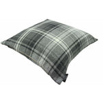 Load image into Gallery viewer, McAlister Textiles Angus Charcoal Grey Tartan Cushion Cushions and Covers